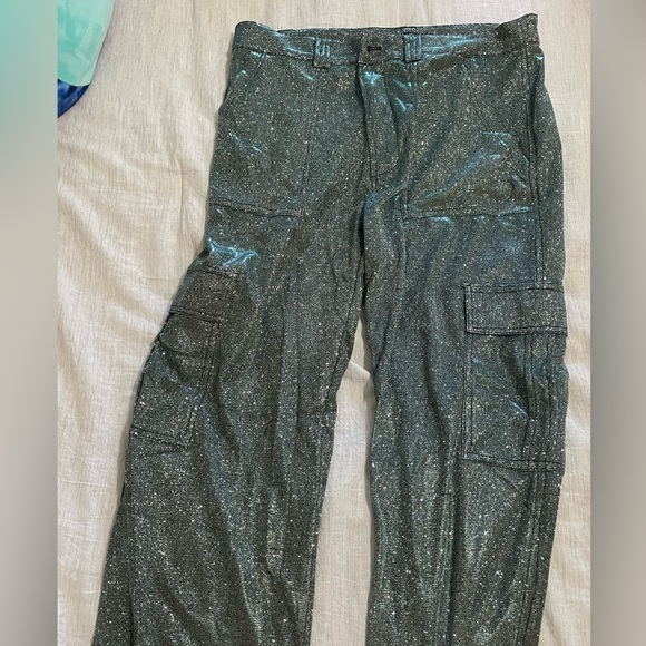 Pants & Jumpsuits Glitter Cargo Pants Poshmark